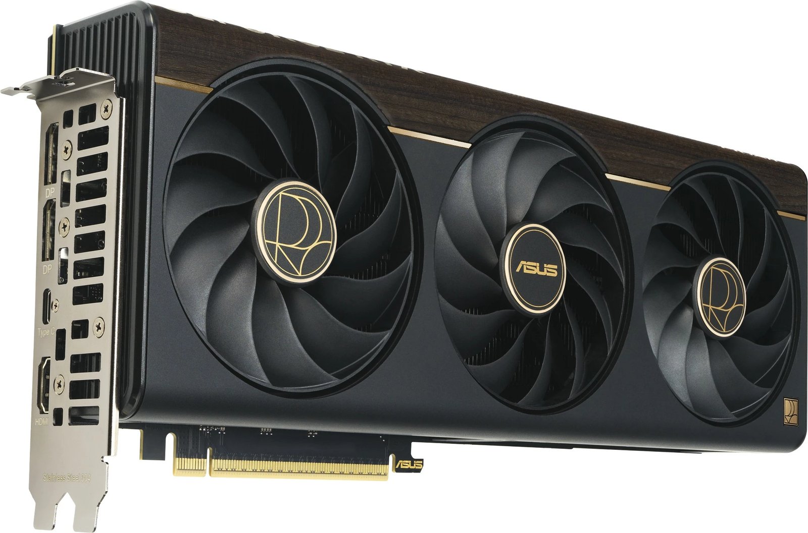 Kartë grafike ASUS ProArt RTX 5080 OC 16GB GDDR7 3 fan e zezë