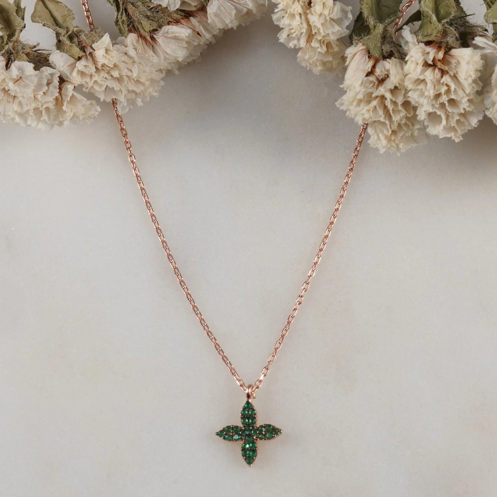 Qafore argjendi Jumeon, ngjyrë ari rozë, 11141ROS