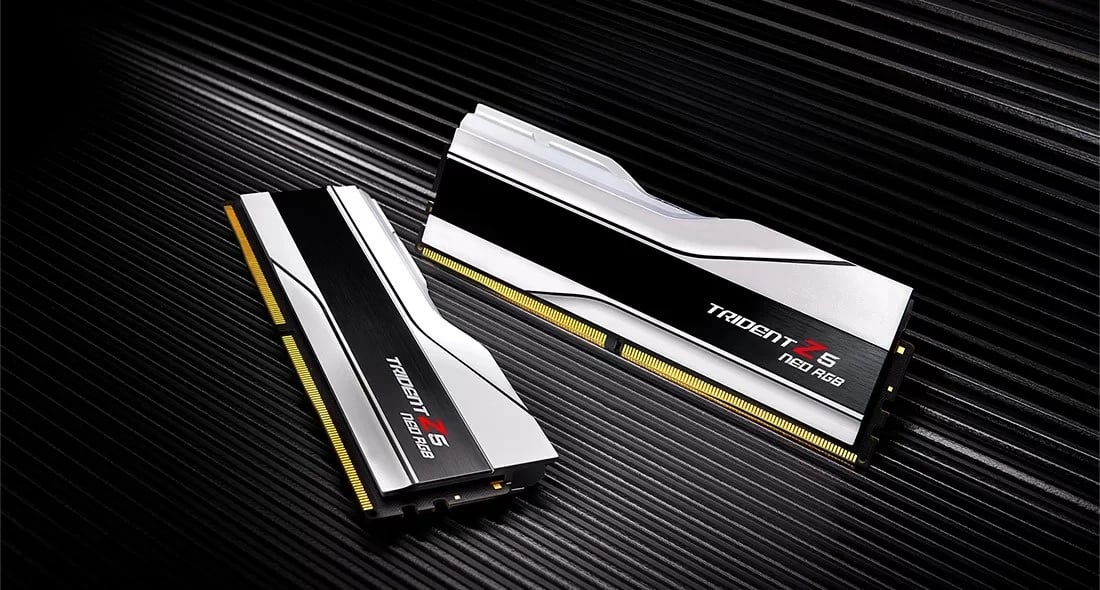 RAM Memorje G.SKILL Trident Z NEO, 2x32GB, DDR5, 6000MHz, RGB