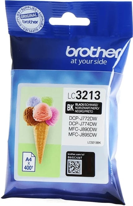 Kartush boje, Brother, LC-3213BK, XL 400 faqe, e zezë
