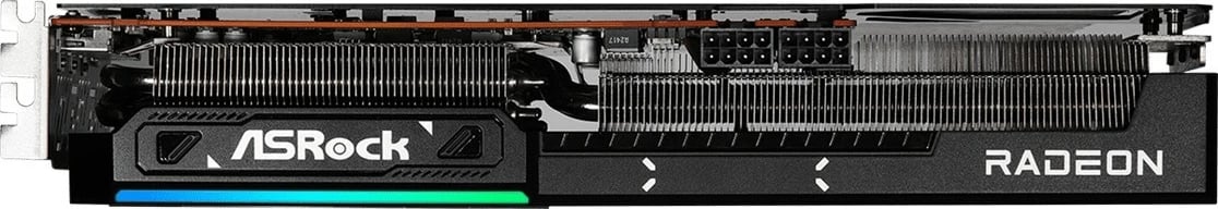 Kartelë grafike ASRock Radeon RX 9070, 16 GB, GDDR6, PCI Express x16 5.0, Ngjyrë e zezë dhe gri