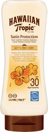 Losion për diell Hawaiian Tropic Satin Protection Ultra Radiance SPF 30, 180ml