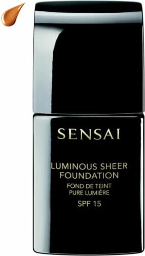 Fondatinë SENSAI Luminous Sheer Foundation SPF 15 205 Mocha Beige 30ml