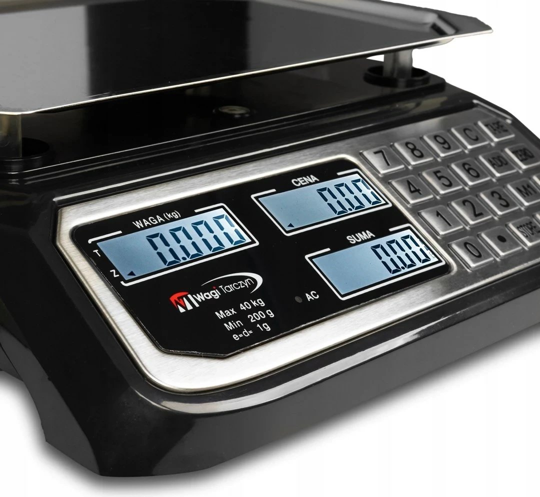 Peshore elektronike Wagi Tarczyn WT-1015, 40 kg, e bardhë