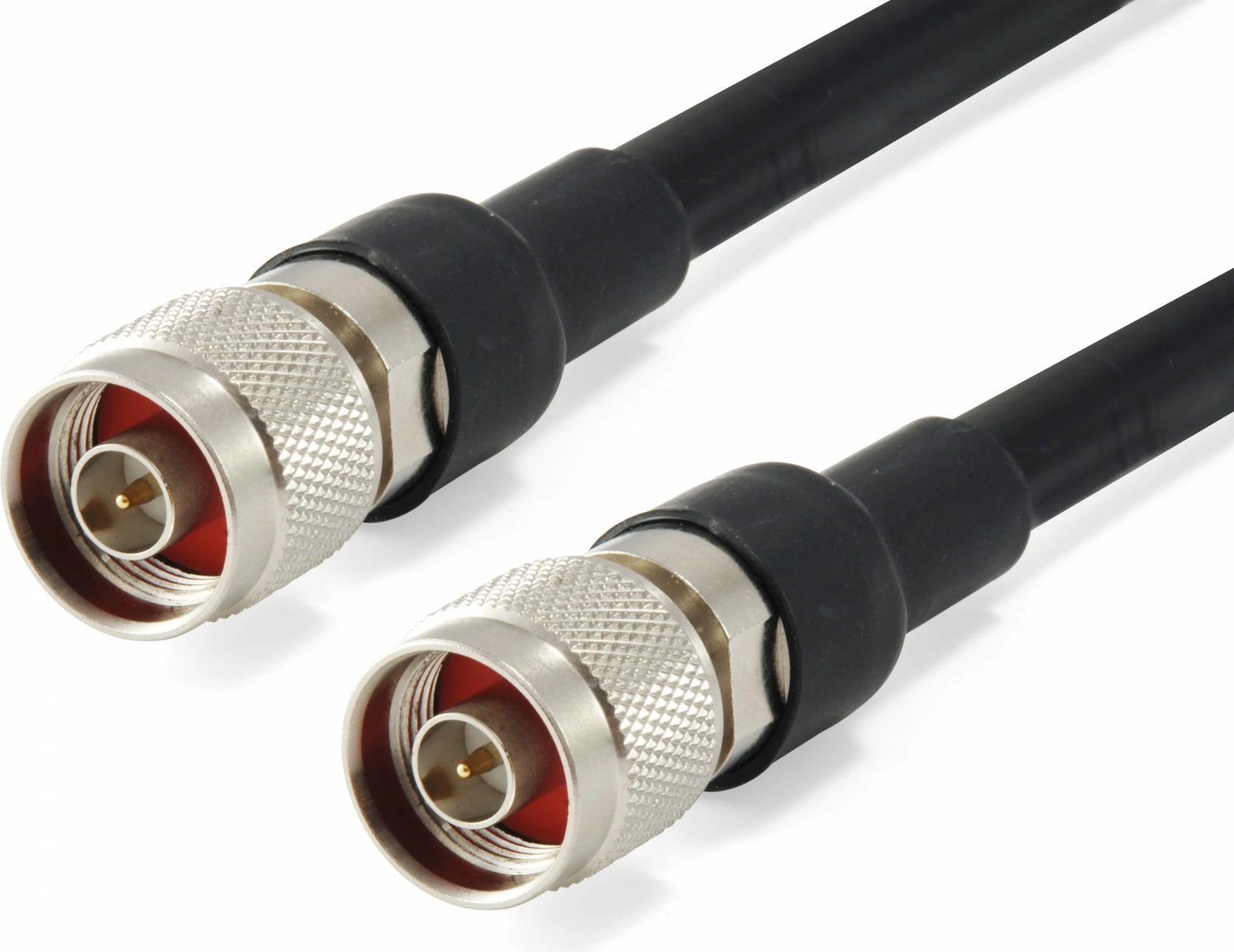 Kabëll antene LevelOne 1m, CFD-400, N Male Plug, i zi