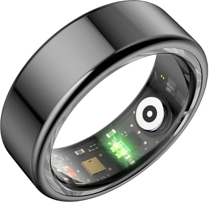 Smartring Colmi R02, 21.3mm, madhësia 12, e zezë
