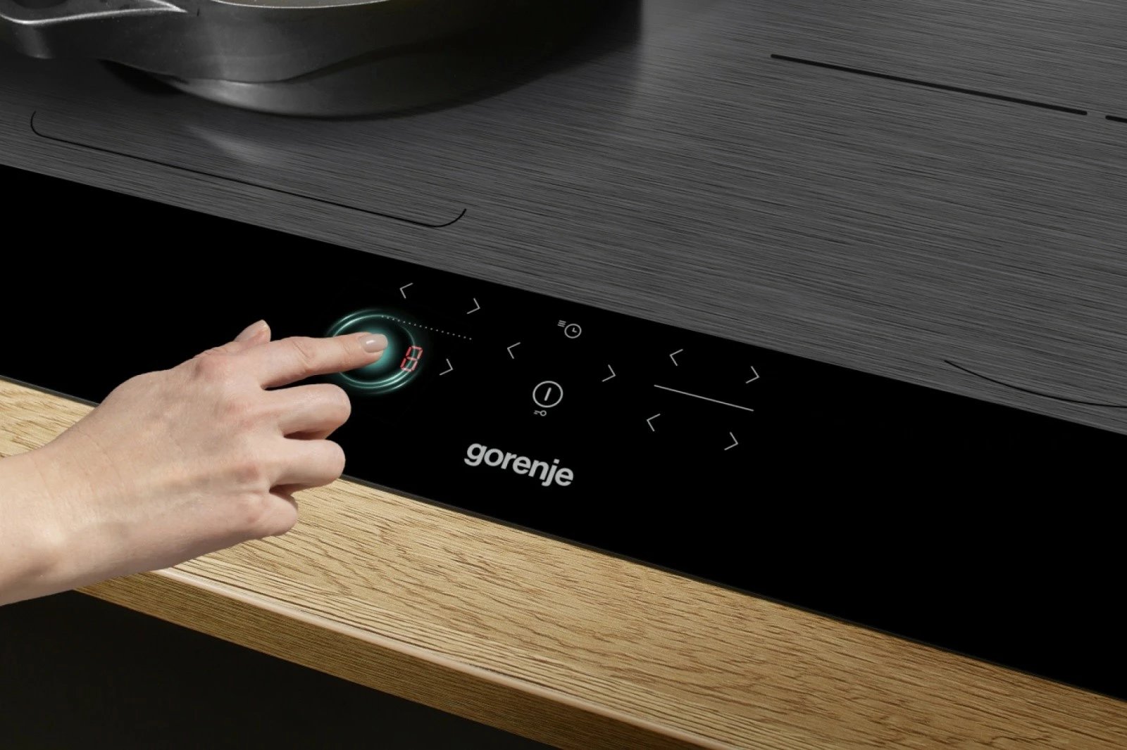 Pllakë gatimi me induksion Gorenje GI6421SYB, 4 zona, e zezë