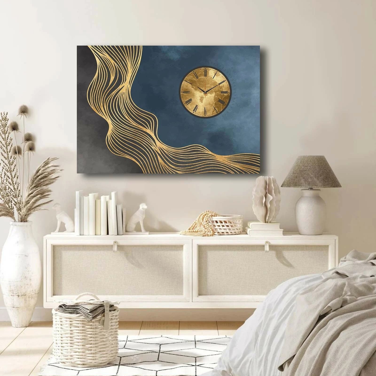 Orë muri dekorative në kanavacë, shumëngjyrëshe, Wallity 70100CS-026, 70x100cm