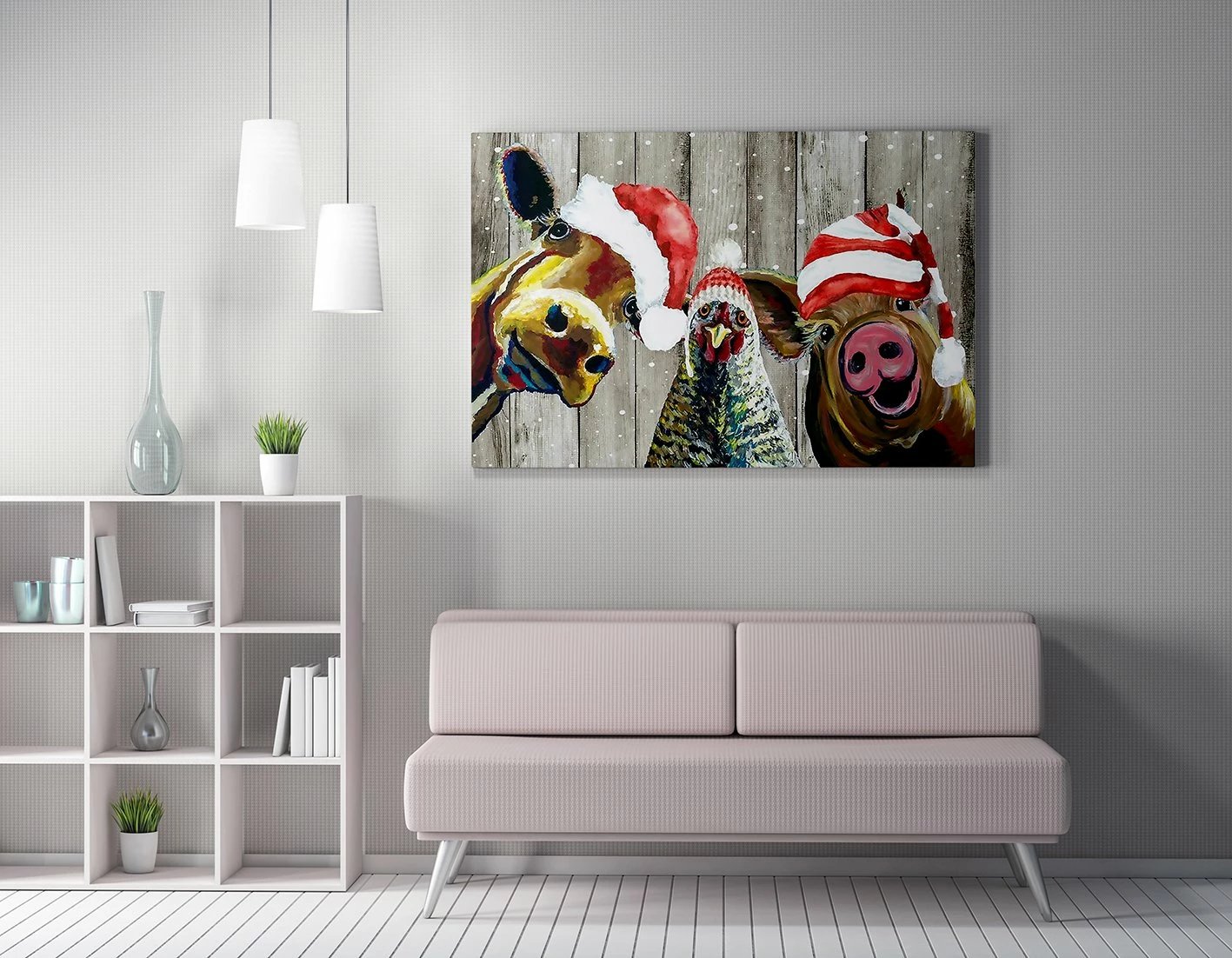 Pikturë dekorative në kanavacë, shumëngjyrëshe, Wallity WY268, 70x100cm