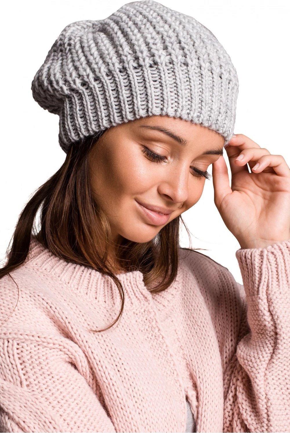 Beretë BE Knit model 148902, e hirtë