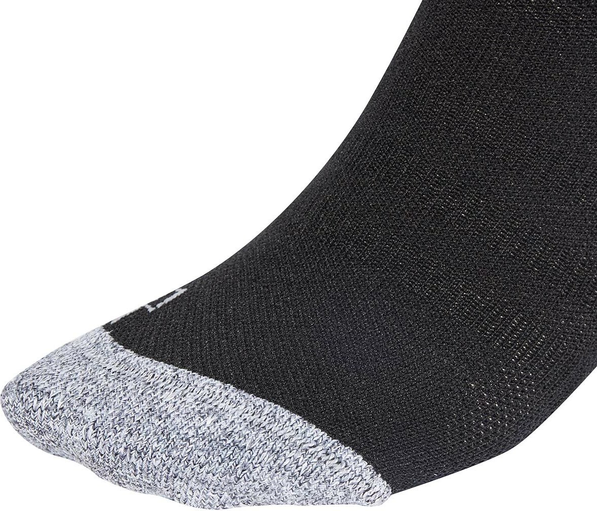 Çorape futbolli adidas unisex, të zeza