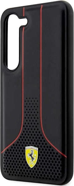 Mbështjellës Ferrari FEHCS23MPCSK për Samsung Galaxy S23+, hardcase, i zi