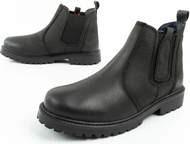 Çizme chelsea për meshkuj Wrangler, lëkure