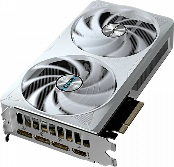 Kartë grafike Gigabyte GeForce RTX 5060 Ti, 16 GB GDDR7, GV-N506TEAGLEOC ICE-16GD, e bardhë