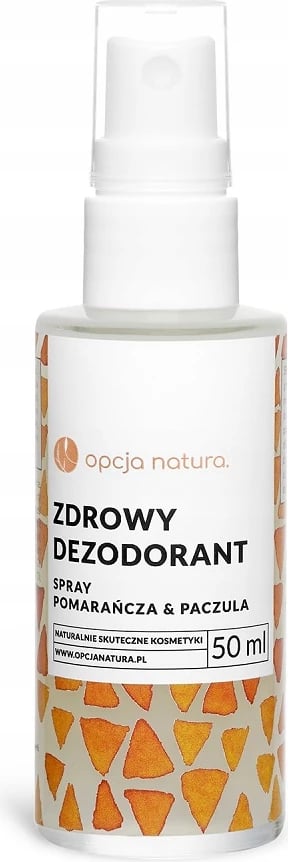 Deodorant spray për të dy gjinitë Opcja Natura Orange & Patchouli, 50ml