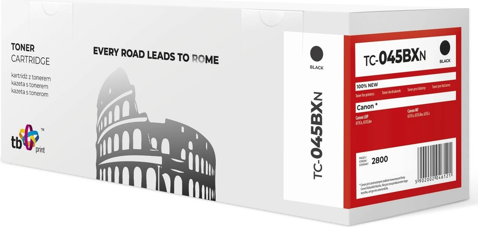 Toner TB Print TC-045BXN për Canon, i zi, 2800 faqe