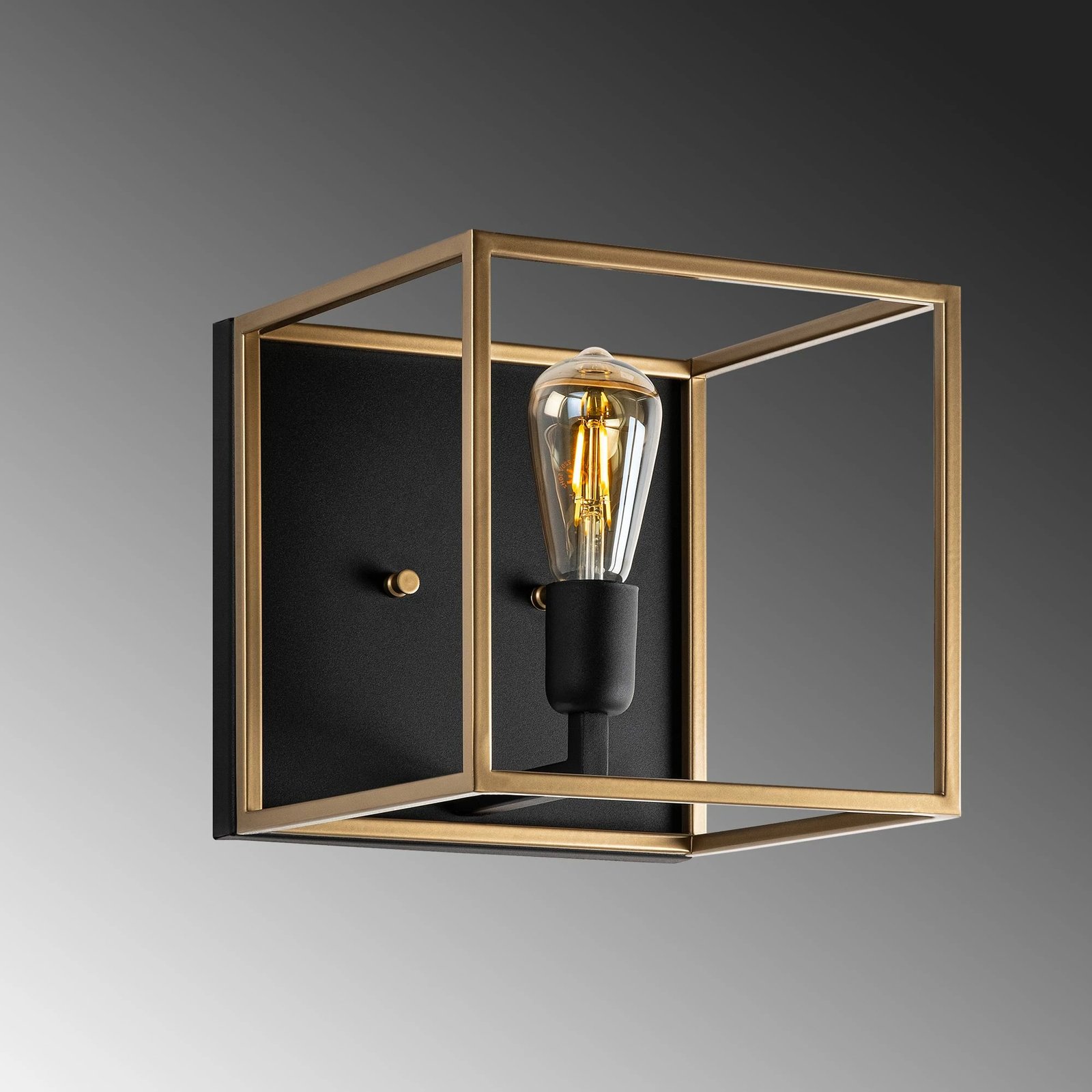 Llambë muri Opviq, ngjyrë ari dhe e zezë, 13751