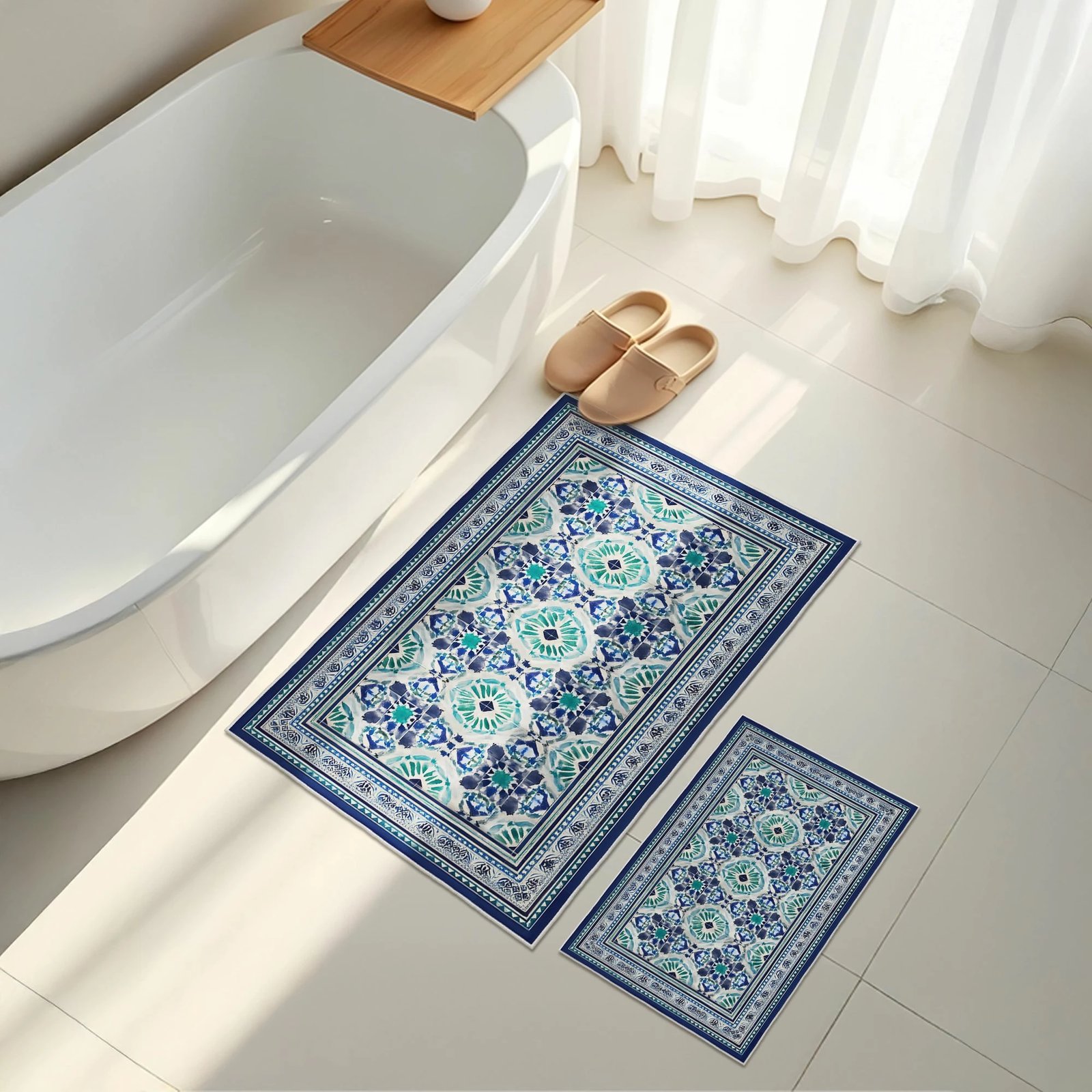 Set tapetash për banjo (2 copë), Mijolnir, Asr27, ngjyrë kaltër