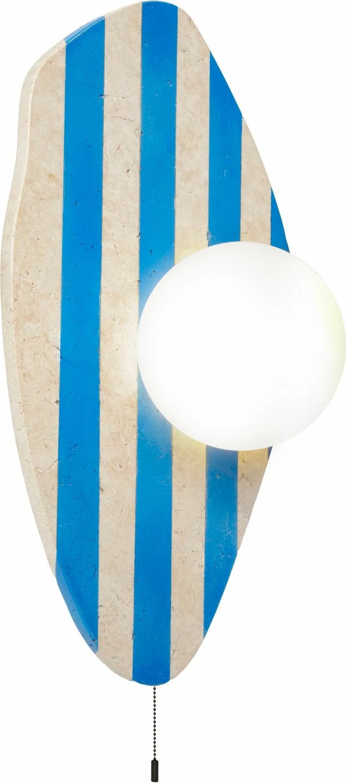 Llambë muri Opviq, Sıde, ngjyrë bezhë, bardhë, kaltër