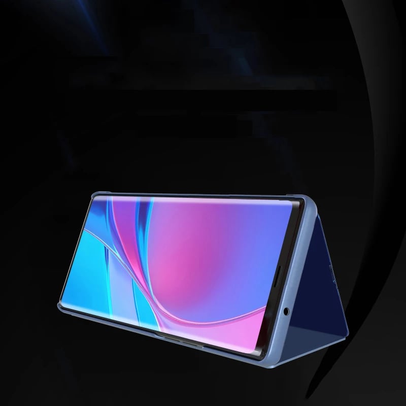 Mbështjellës Hurtel Clear View për Samsung Galaxy M53 5G, i zi
