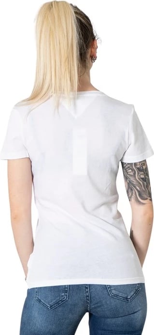 Maicë për femra Tommy Hilfiger Jeans, e bardhë 