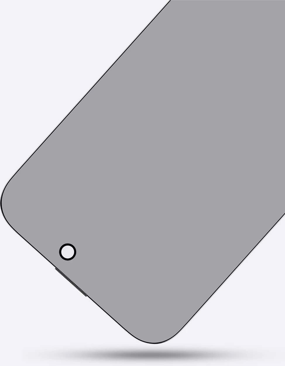 Xham mbrojtës AmazingThing Titan Privacy Glass për iPhone 16 Pro, i errët