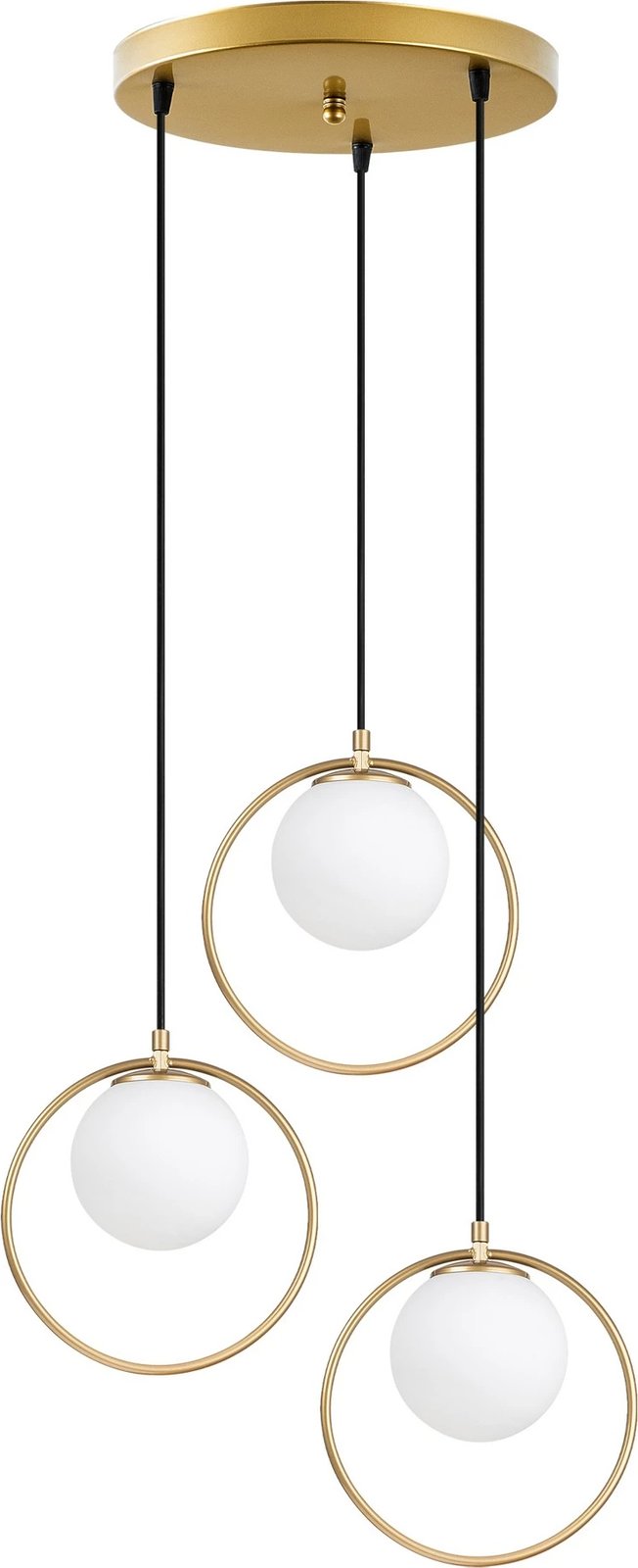 Llambë tavani Opviq Dolunay, ngjyrë ari, 47x47x115 cm