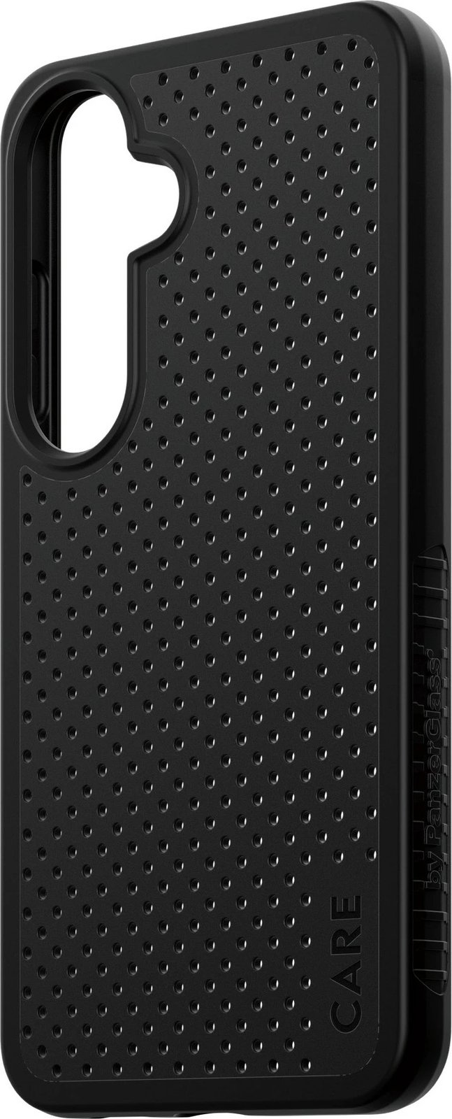 Mbështjellës PanzerGlass CARE Feature Case për Samsung Galaxy S25, i zi