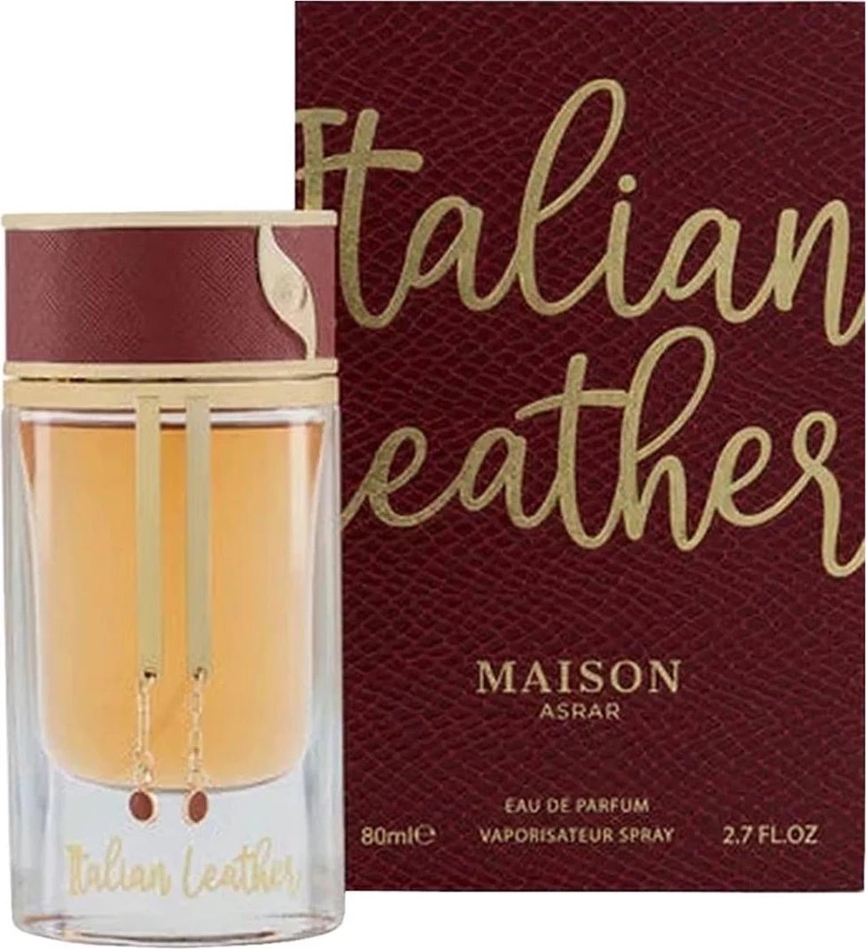 Eau de Parfum unisex Maison Asrar Italian Leather 80ml