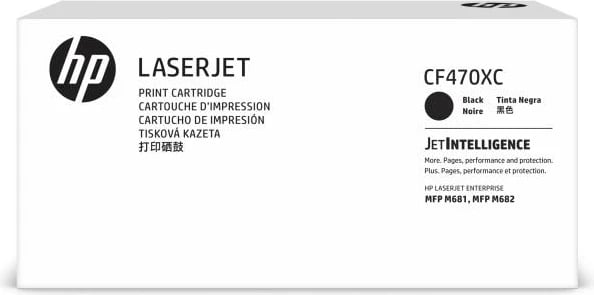 Toner, HP, 657X (CF470XC), rendiment i lartë 24000 faqe, i zi