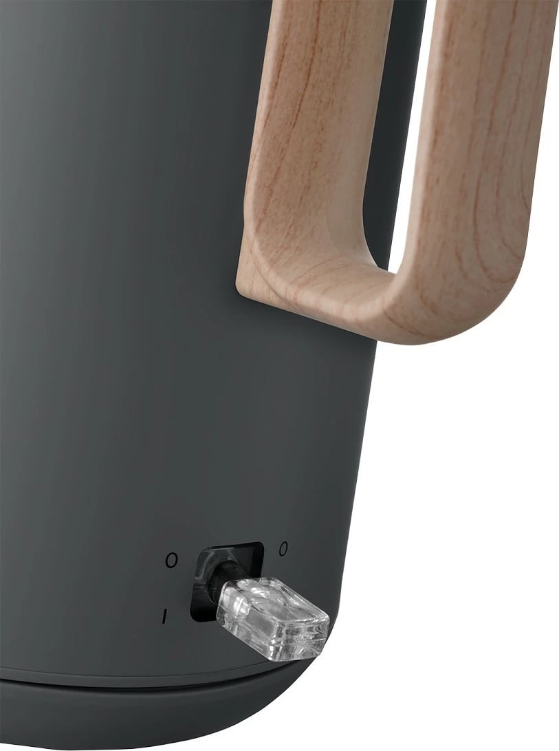 Çajnik elektrik, Concept, RK3370, 1.7L, çelik inoks, 2200W, gri me detaje dru