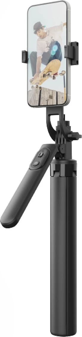 Selfie stick Hurtel WH181-Y1S, tripod teleskopik 1.75m, Bluetooth 5.2, i zi