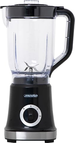 Blender, Mesko, MS 4079, 1.8L 1000W max 2 shpejtësi + Pulse, gotë plastike BPA-free, thikë inoksi 4-tejshme, e zezë Blender, Mesko, MS 4079, 1.8L 1000W max 2 shpejtësi + Pulse, gotë plastike BPA-free, thikë inoksi 4-tejshme, e zezë