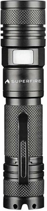 Elektrik dore Superfire A2, 650 lumens, USB, i zi