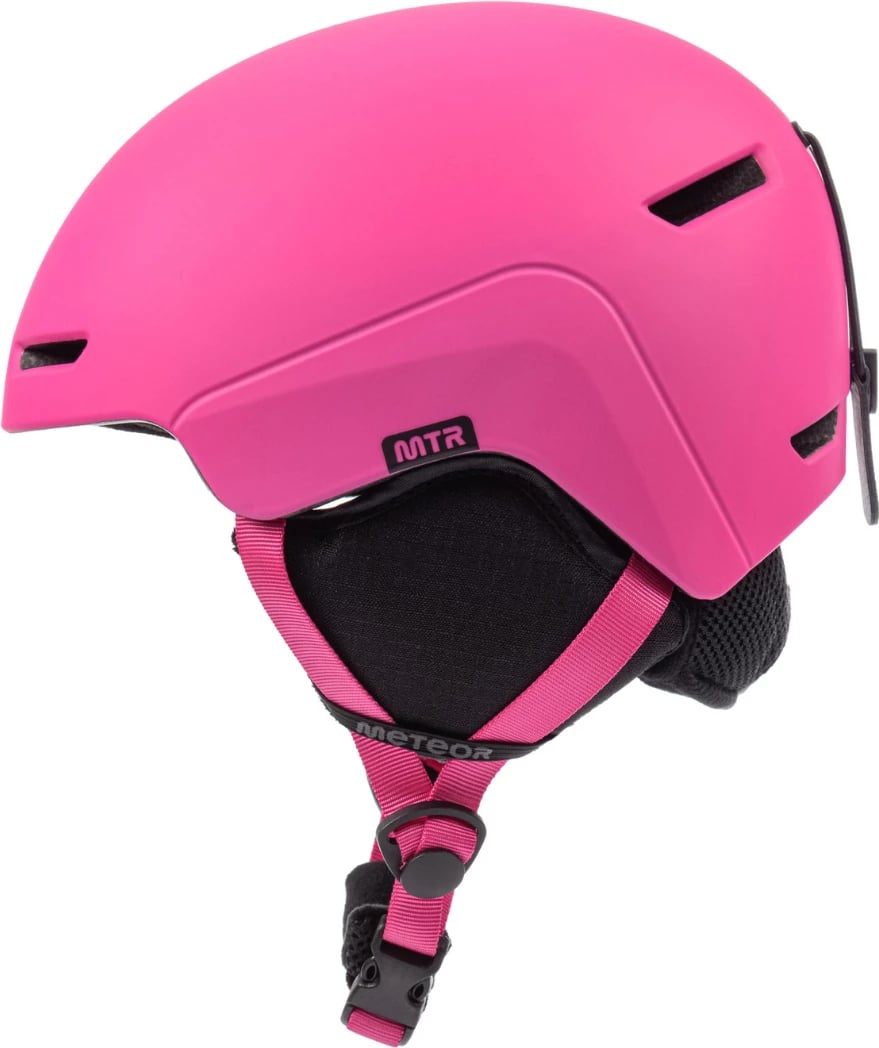 Helmetë skijimi Meteor unisex, rozë