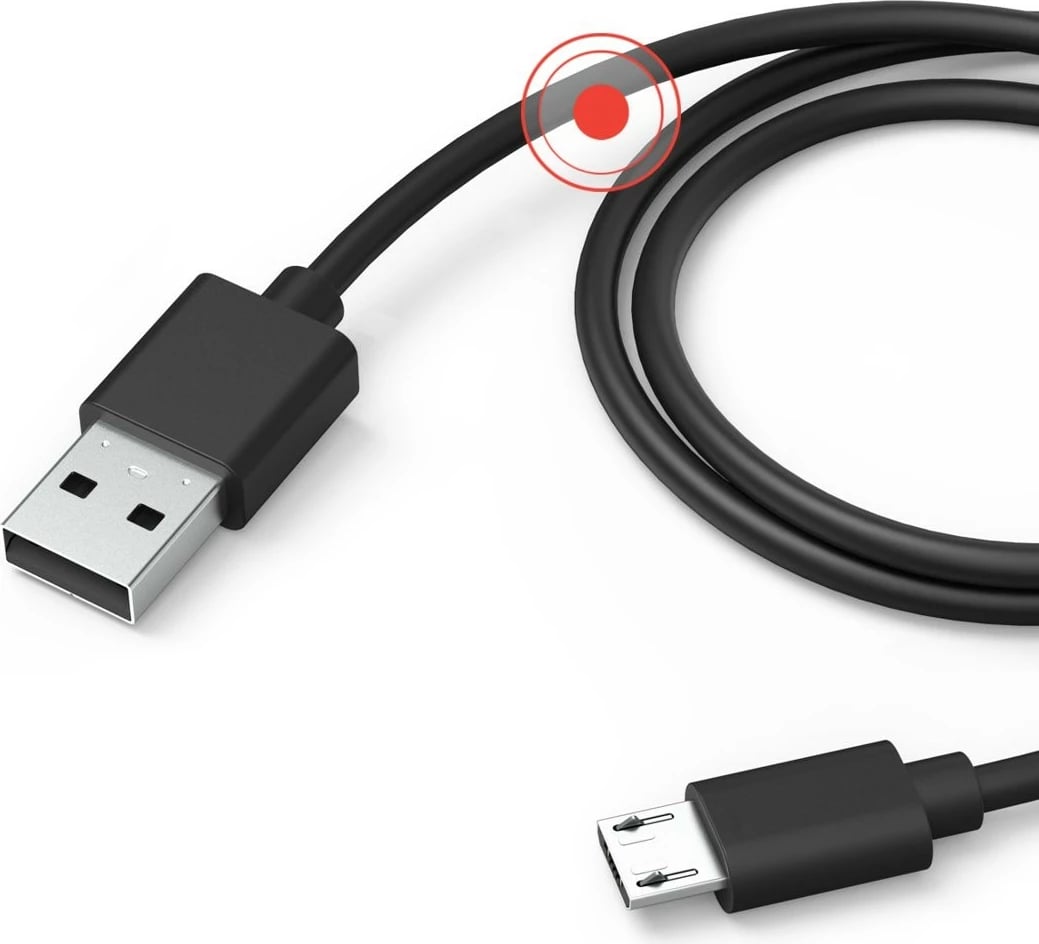 Karikues pa tela Hama 201683 10W induksion micro USB i zi