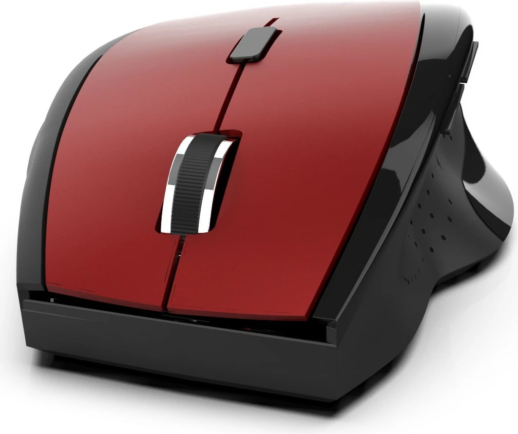 Maus wireless Inca IWM-500GLK, 1600 DPI, Nano-USB, laser, kuq