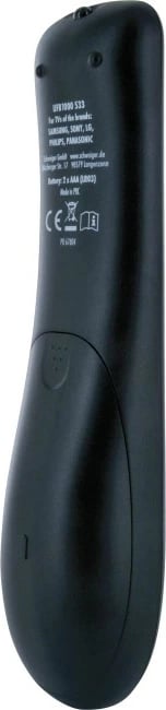 Telekomandë universale Schwaiger UFB1000, 8 taste, IR wireless, e zezë Telekomandë universale Schwaiger UFB1000, 8 taste, IR wireless, e zezë