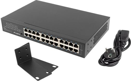 Switch Lanberg, RSGE-24 Porte, 19'', 1GB