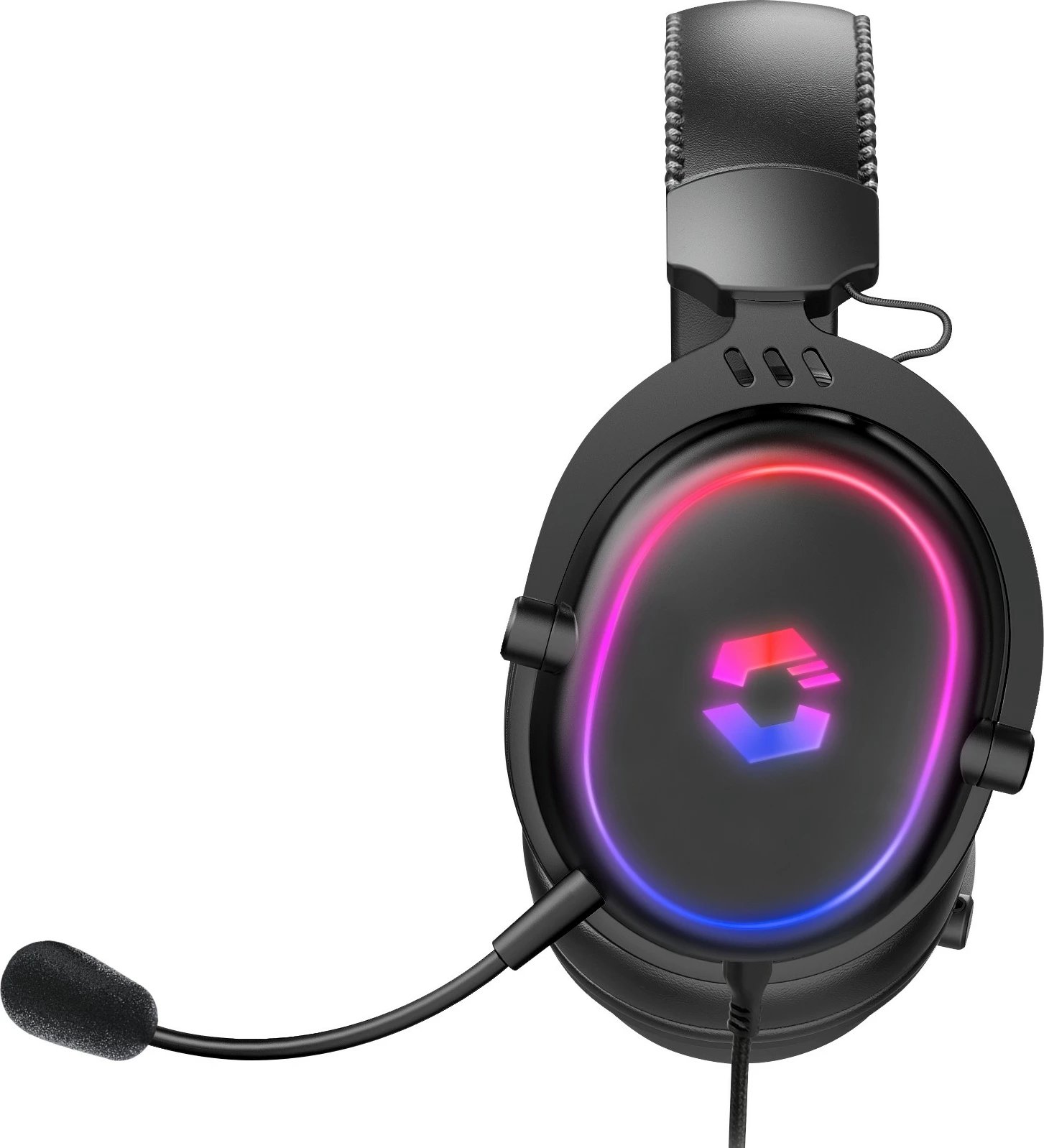 Kufje Speedlink CONUX RGB, Wired, Gaming, 265 g, E zezë