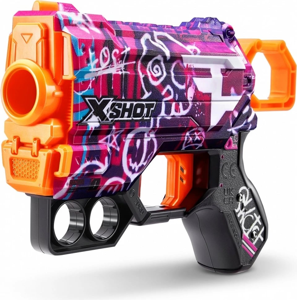 Lodër blaster ZURU X-Shot Skins Menace Faze Launcher, 4 shigjeta, Mix Lodër blaster ZURU X-Shot Skins Menace Faze Launcher, 4 shigjeta, Mix