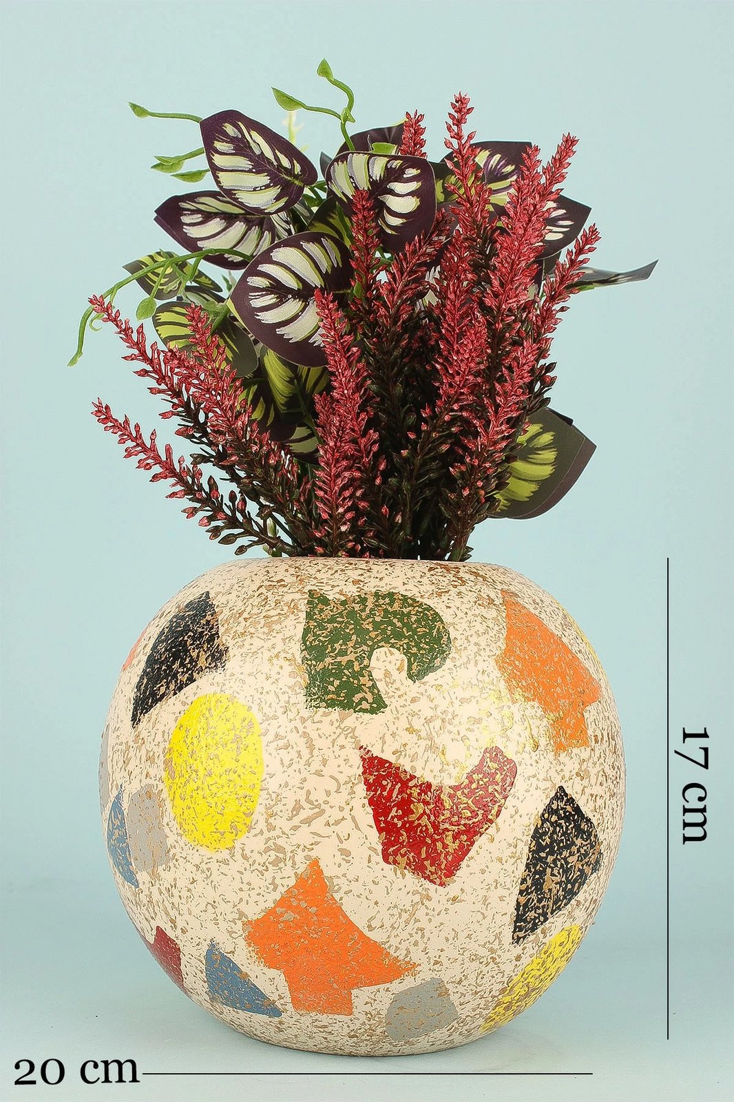 Vazo dekorative, multikolor, Evila Originals, YL741 Vazo dekorative, multikolor, Evila Originals, YL741