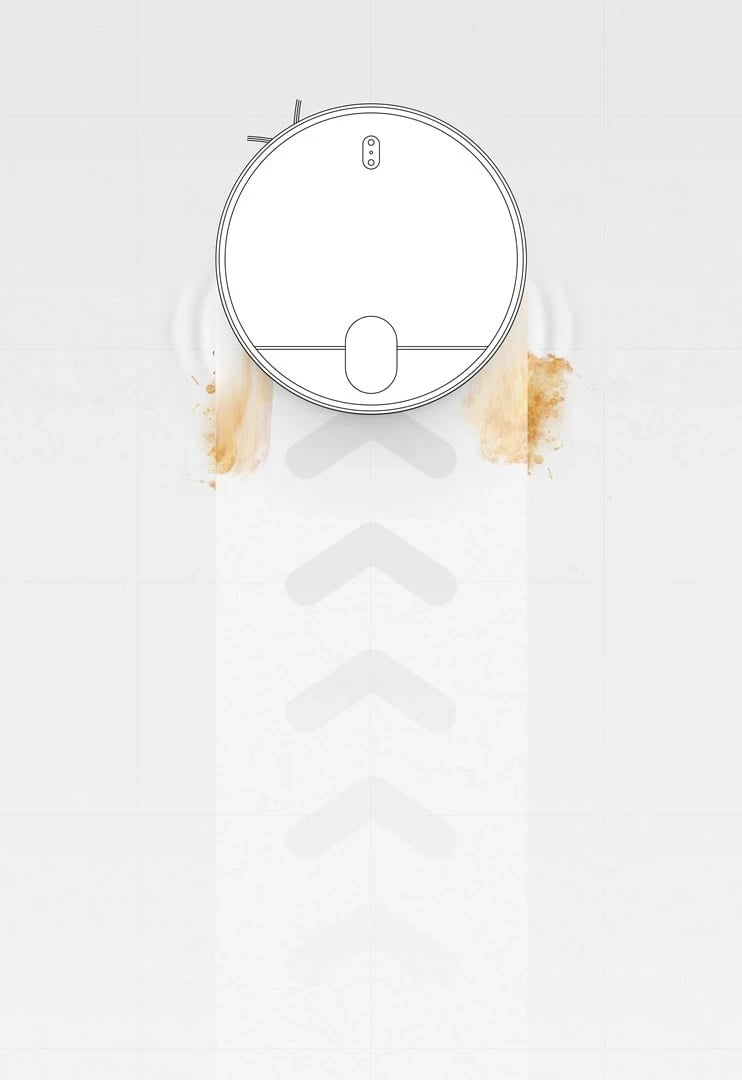 Robot pastrues Xiaomi Mi Robot Vacuum Mop 2 Pro, bardhë