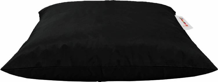 Jastëk pouf i zi, 40x40 cm