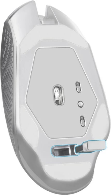 Maus wireless Defender Glory GM-514, RGB, 3200 DPI, i bardhë