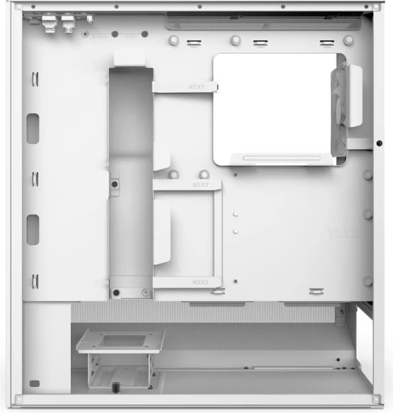Kasë kompjuteri NZXT H5 Flow RGB (CC-H52FW-R1), e bardhë