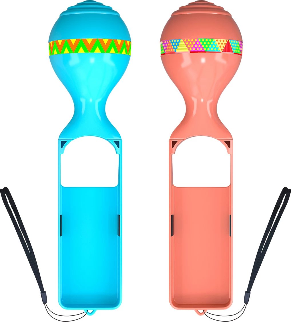 Set aksesorësh lojërash 23-në-1 për Nintendo Switch 2, Hurtel Family Accessory Pack 2, plastikë, portokalli e kaltër, set 23 pjesë