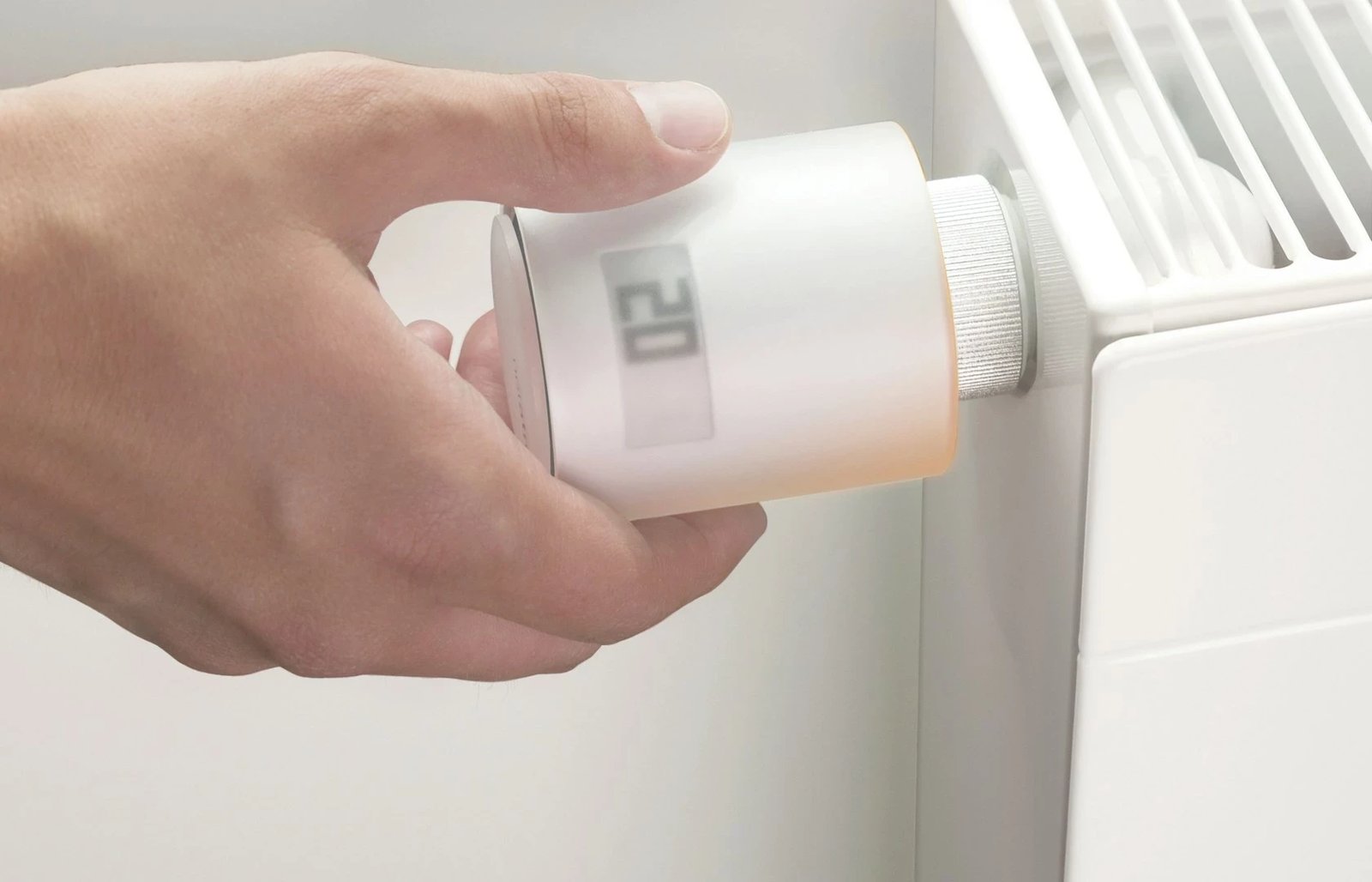 Valvulë radiatorike e mençur Netatmo NAV-EN, Bardhë
