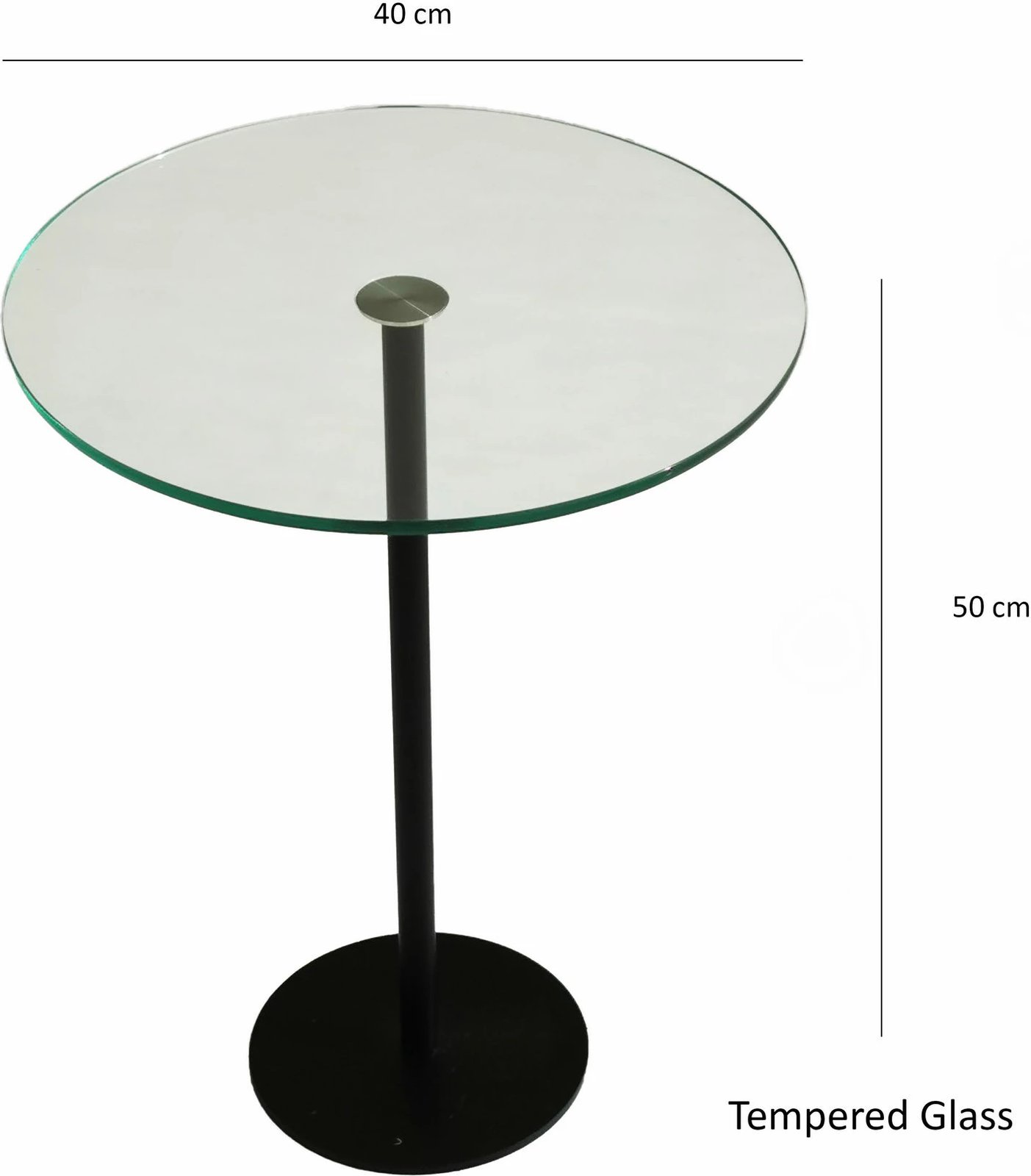 Tavolinë kafeje Hanah Home, Social, e zezë