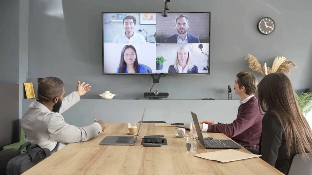 Sistem video-konference Targus All-in-One 4K, 8.5MP, altoparlantë të integruar, mikrofonë, i zi